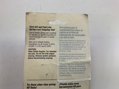 KD Tools 3290 Ford A/C & Fuel Line Spring Lock Coupling Tool - MADE IN USA