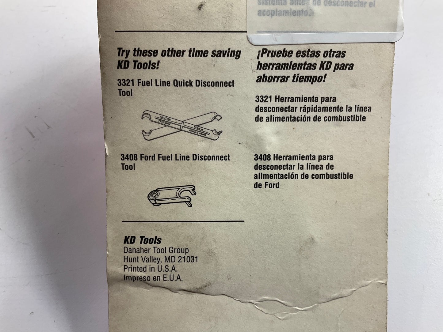 KD Tools 3290 Ford A/C & Fuel Line Spring Lock Coupling Tool - MADE IN USA