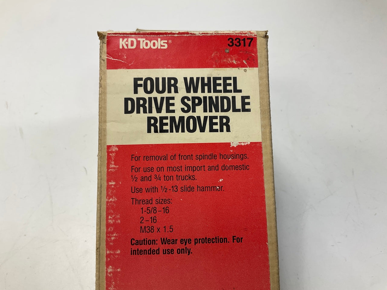 KD 3317 Four Wheel Drive 4WD Spindle Puller Remover - 1-5/8-16, M38x1.5, 2-16