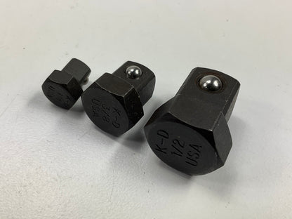 KD Tools 3435 Socket Cap Set - 1/4'', 3/8'' And 1/2'' -  Made In USA