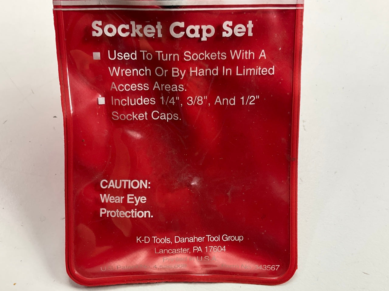 KD Tools 3435 Socket Cap Set - 1/4'', 3/8'' And 1/2'' -  Made In USA