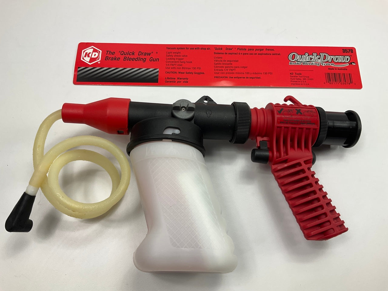 KD Tools 3578 Quick Draw Brake Bleeding Gun Tool