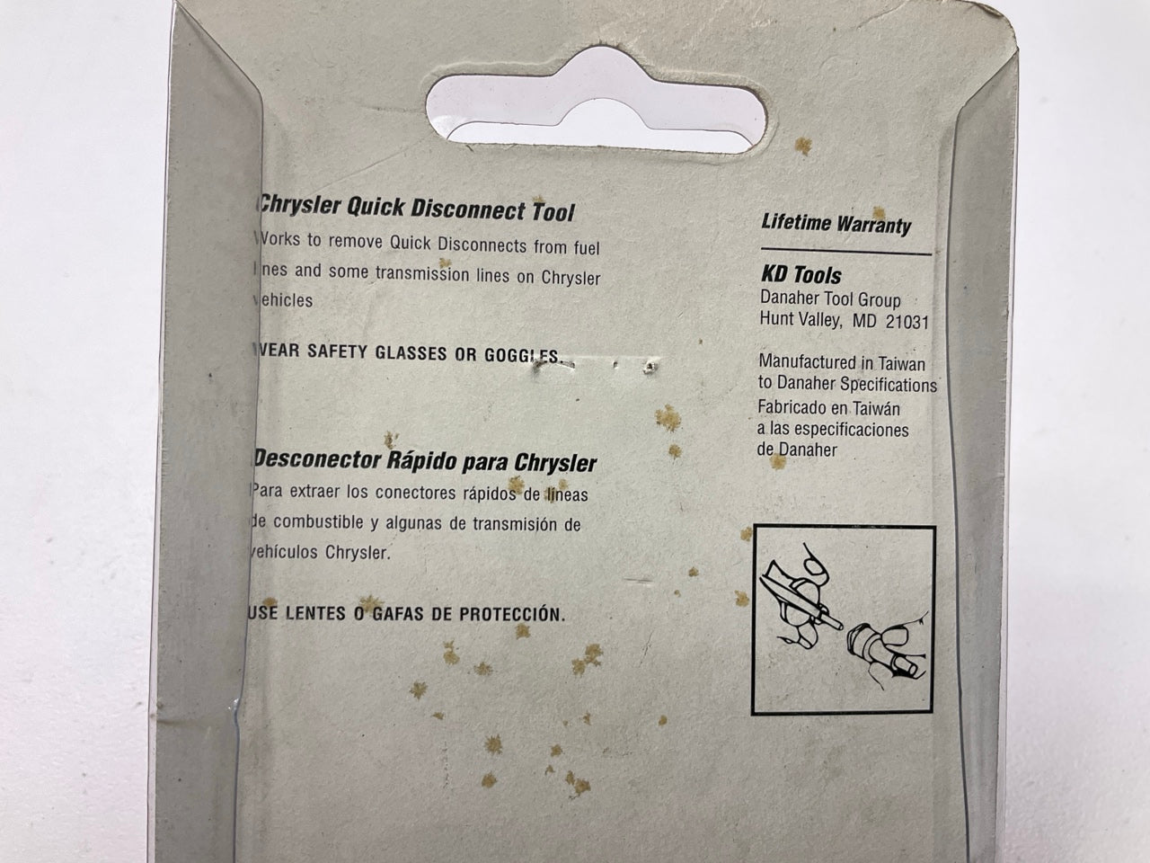 KD Tools 3890 Line Quick Disconnect Tool For Chrysler