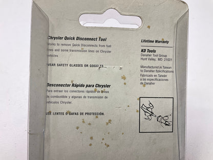 KD Tools 3890 Line Quick Disconnect Tool For Chrysler