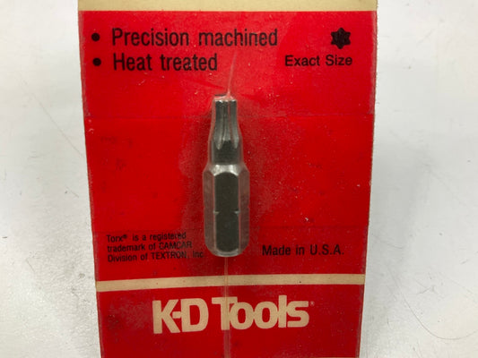 KD Tools 411020C T20 Torx Insert Bit, 1/4'' Hex - MADE IN USA