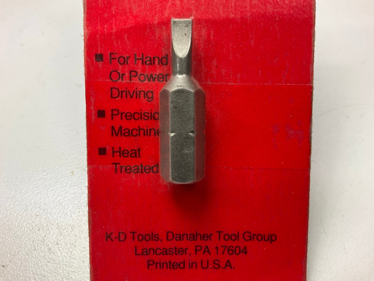 KD Tools 412405 4-5 Slotted Insert Bit, 5/16'' Hex Shank - MADE IN USA