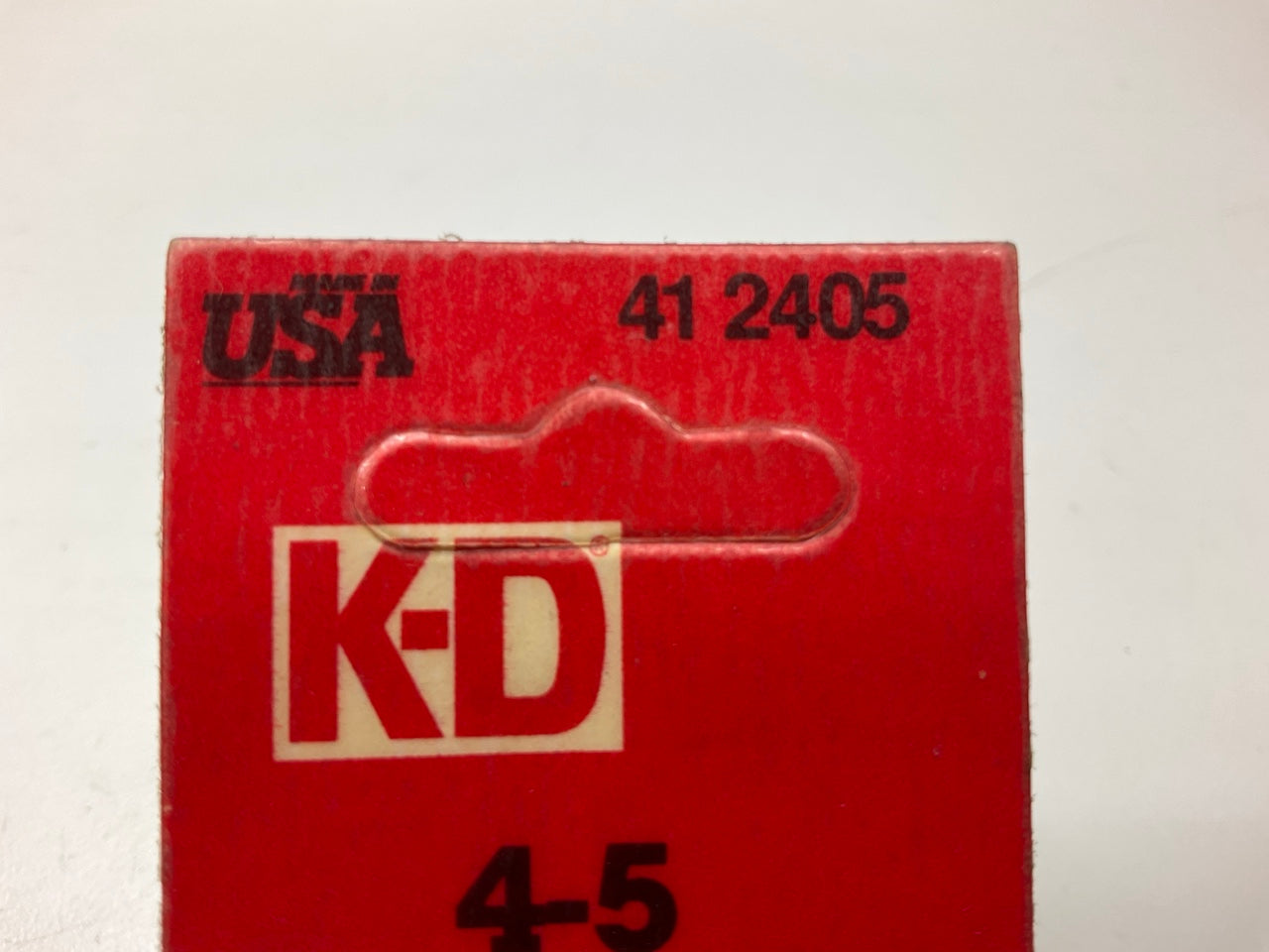 KD Tools 412405 4-5 Slotted Insert Bit, 5/16'' Hex Shank - MADE IN USA