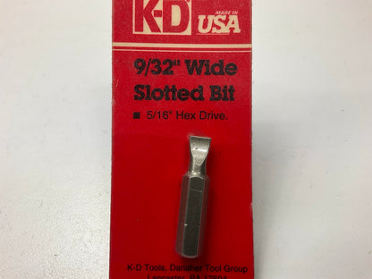 KD Tools 412413 - 9/32'' Wide Slotted Bit, 5/16'' Hex Drive - MADE IN USA