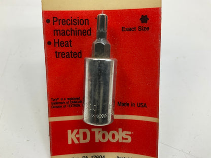Kd Tools 414320 T20 Torx 1/4'' Square Driver Bit And Bit Holder - MADE IN USA