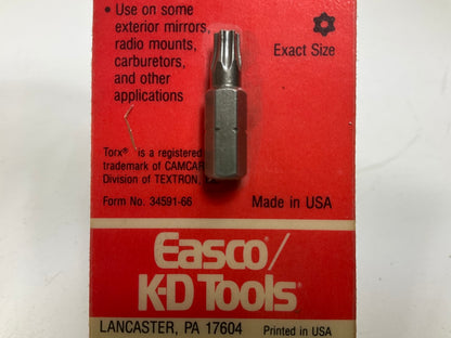 KD Tools 422025C T25 Tamper Proof Torx Bit - MADE IN USA