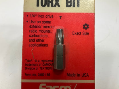 KD Tools 422025C T25 Tamper Proof Torx Bit - MADE IN USA