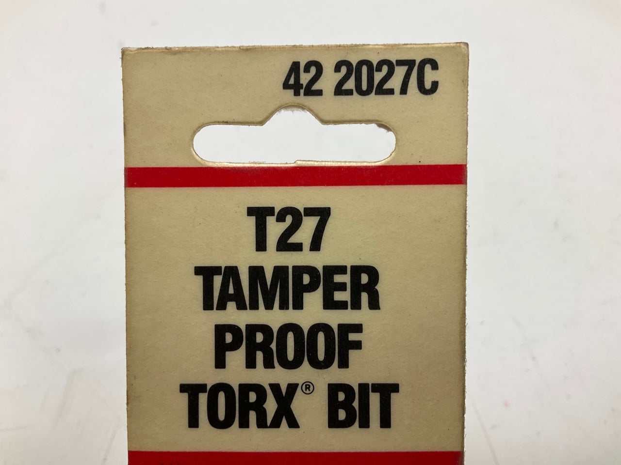 KD Tools 422027C T27 Tamper Proof Tox Bit, 1/4'' Hex - MADE IN USA