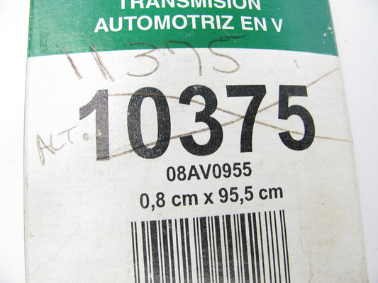 Kelly-springfield 10375 Accessory Drive Belt - 0.32'' X 37.625'' - 36 Degree