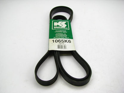 Kelly-springfield 1065K6 Serpentine Belt - 0.84'' X 107.175'' - 6 Ribs