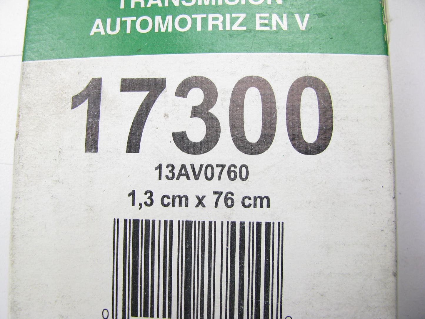 Kelly-springfield 17300 Accessory Drive Belt - 0.53'' X 30.00''