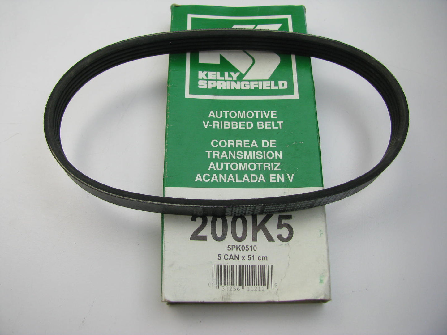 Kelly-springfield 200K5 Serpentine Belt -  0.667'' X 20.736'' - 5 Ribs
