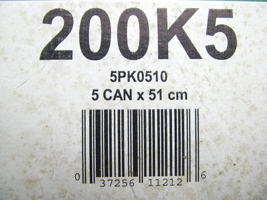 Kelly-springfield 200K5 Serpentine Belt -  0.667'' X 20.736'' - 5 Ribs
