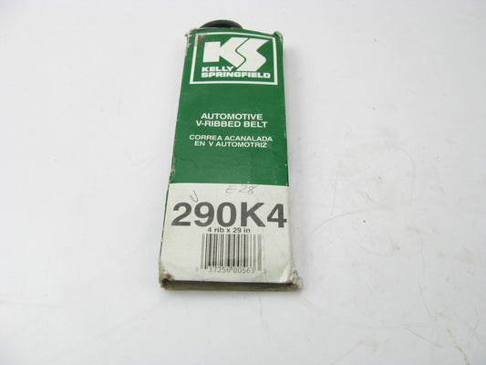 Kelly-springfield 290K4 Serpentine Belt - .56'' X 29.75'' - 4 Ribs