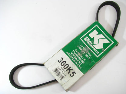 Kelly-springfield 360K5 Serpentine Belt - 0.69'' X 36.50'' - 5 Ribs