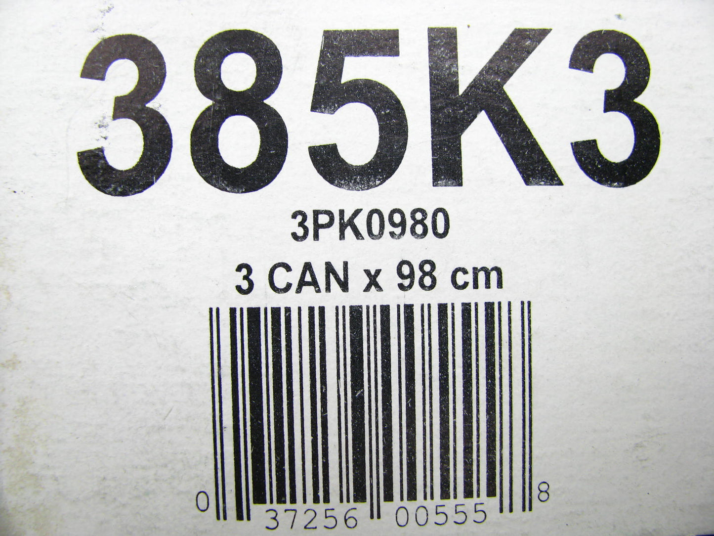 Kelly-springfield 385K3 Serpentine Belt - 0.42'' X 39.09'' - 3 Ribs