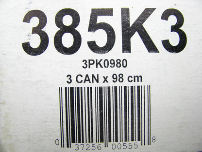 Kelly-springfield 385K3 Serpentine Belt - 0.42'' X 39.09'' - 3 Ribs