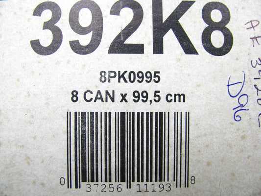 Kelly-springfield 392K8 Serpentine Belt -  1.087'' X 39.7'' - 8 Ribs