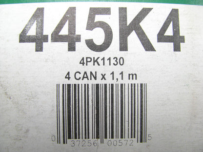 Kelly-springfield 445K4 Serpentine Belt - 0.56'' X 45.125'' - 4 Ribs