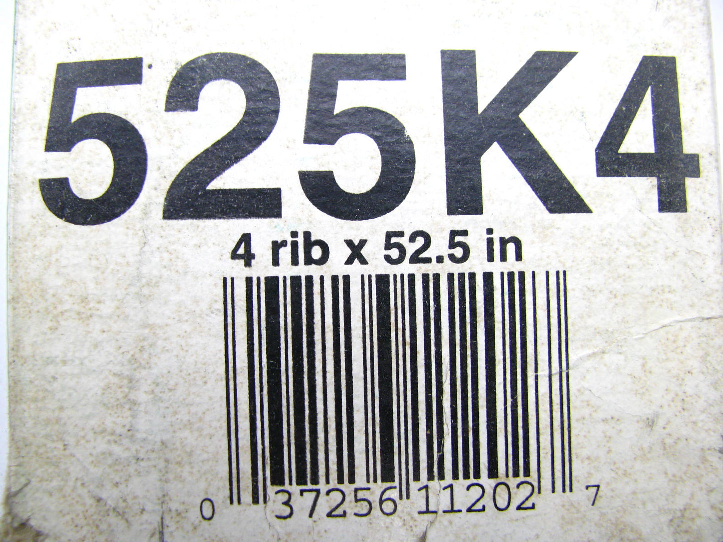 Kelly-springfield 525K4 Serpentine Belt - 0.56'' X 53.00'' - 4 Ribs