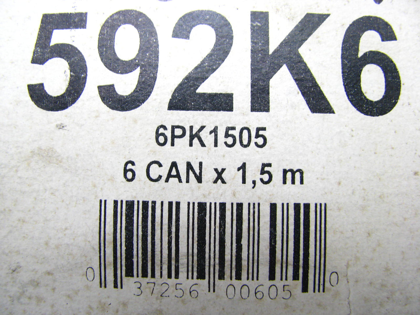 Kelly-springfield 592K6 Serpentine Belt - 0.84'' X 60.00'' - 6 Ribs