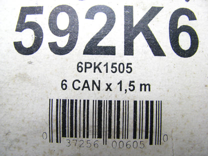 Kelly-springfield 592K6 Serpentine Belt - 0.84'' X 60.00'' - 6 Ribs