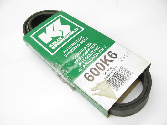 Kelly-springfield 600K6 Serpentine Belt - 0.84'' X 60.50'' - 6 Ribs