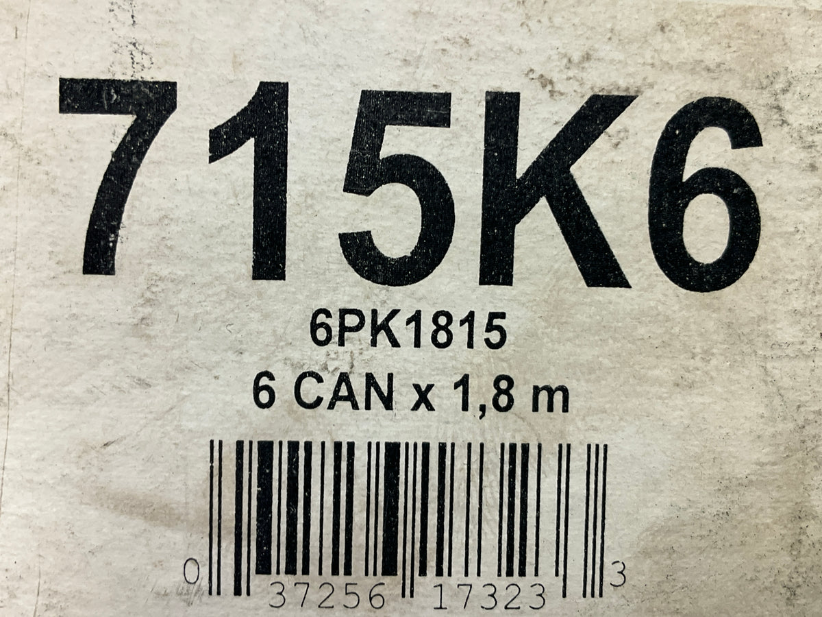 Kelly-springfield 715K6 Serpentine Belt