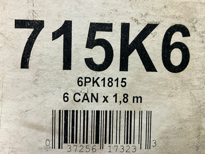 Kelly-springfield 715K6 Serpentine Belt