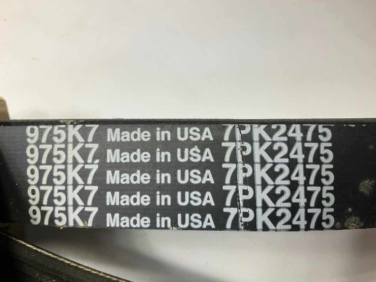 Kelly-springfield 975K7 Serpentine Belt