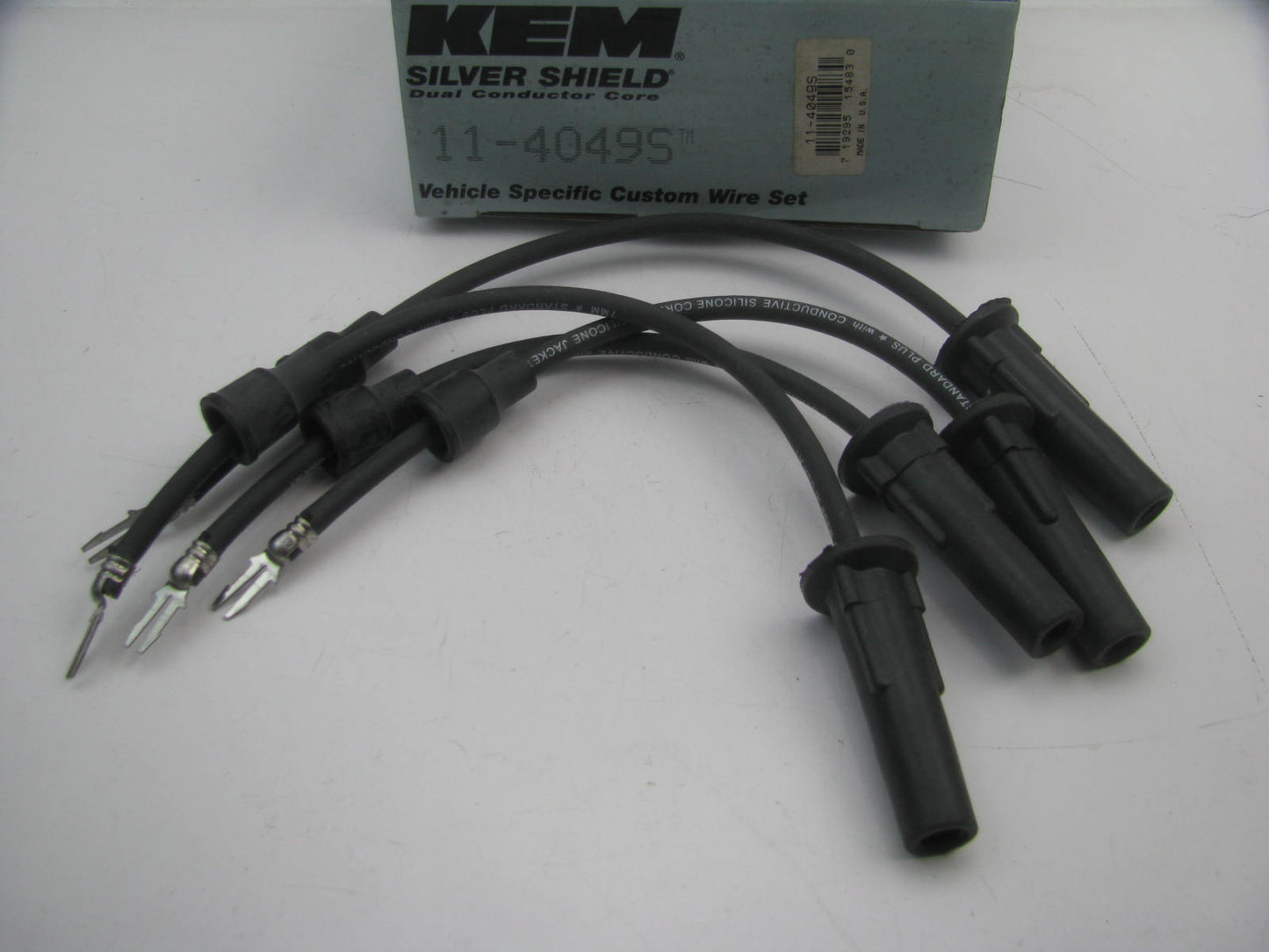 Kemparts 11-4049S Ignition Spark Plug Wire Set For 90-96 Chrysler 1.8L 2.2L 2.5L