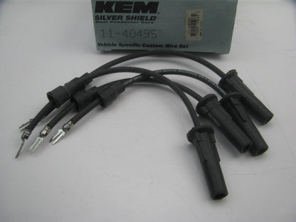 Kemparts 11-4049S Ignition Spark Plug Wire Set For 90-96 Chrysler 1.8L 2.2L 2.5L