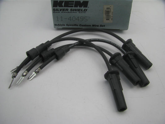 Kemparts 11-4049S Ignition Spark Plug Wire Set For 90-96 Chrysler 1.8L 2.2L 2.5L