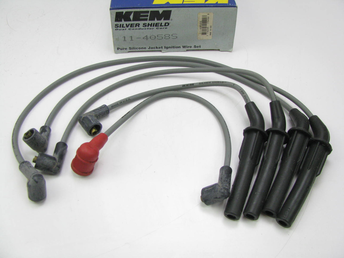 Kemparts 11-4058S Ignition Spark Plug Wire Set For 1989-1990 Nissan 1.6L-L4