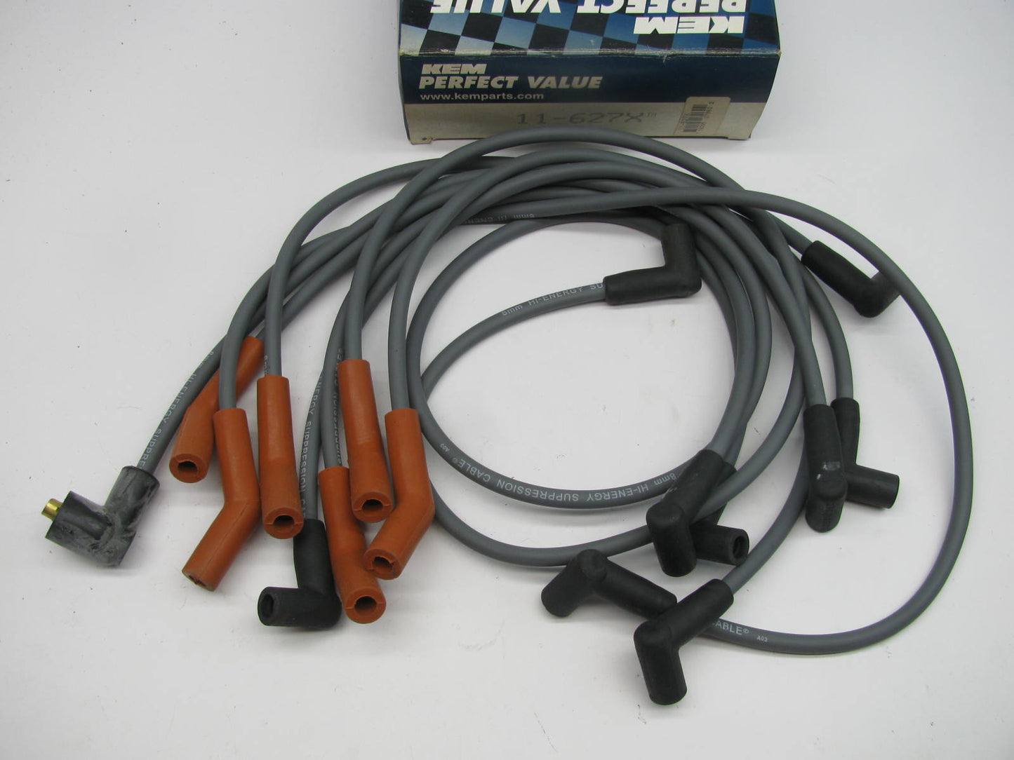 Kemparts 11-627X Ignition Spark Plug Wire Set 1984-1987 Ford Mercury 3.8L-V6