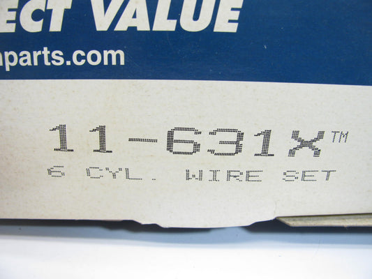 Kemparts 11-631X Ignition Spark Plug Wire Set For 1985-86 Chevrolet GMC 4.3L-V6