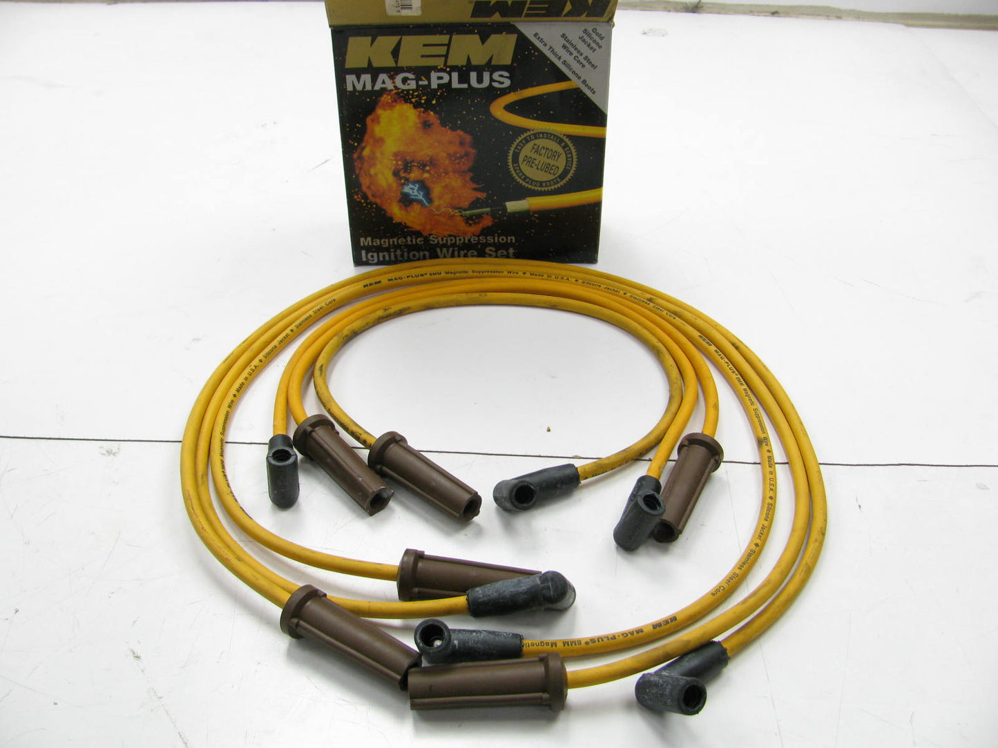 Kemparts 11-637M Ignition Spark Plug Wire Set for 1992 GM 3.3L