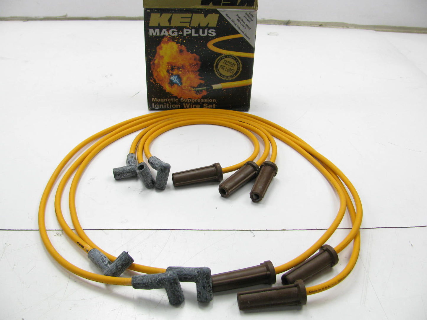 Kemparts 11-683M Ignition Spark Plug Wire Set for 1986-1988 GM 3.8L
