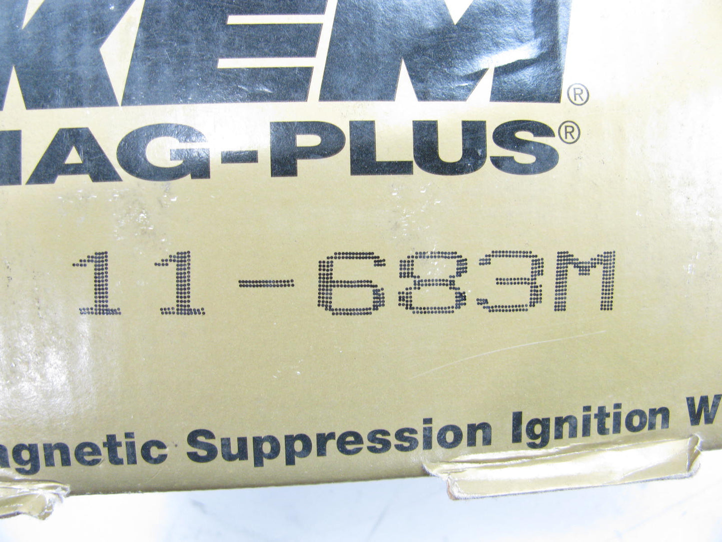 Kemparts 11-683M Ignition Spark Plug Wire Set for 1986-1988 GM 3.8L