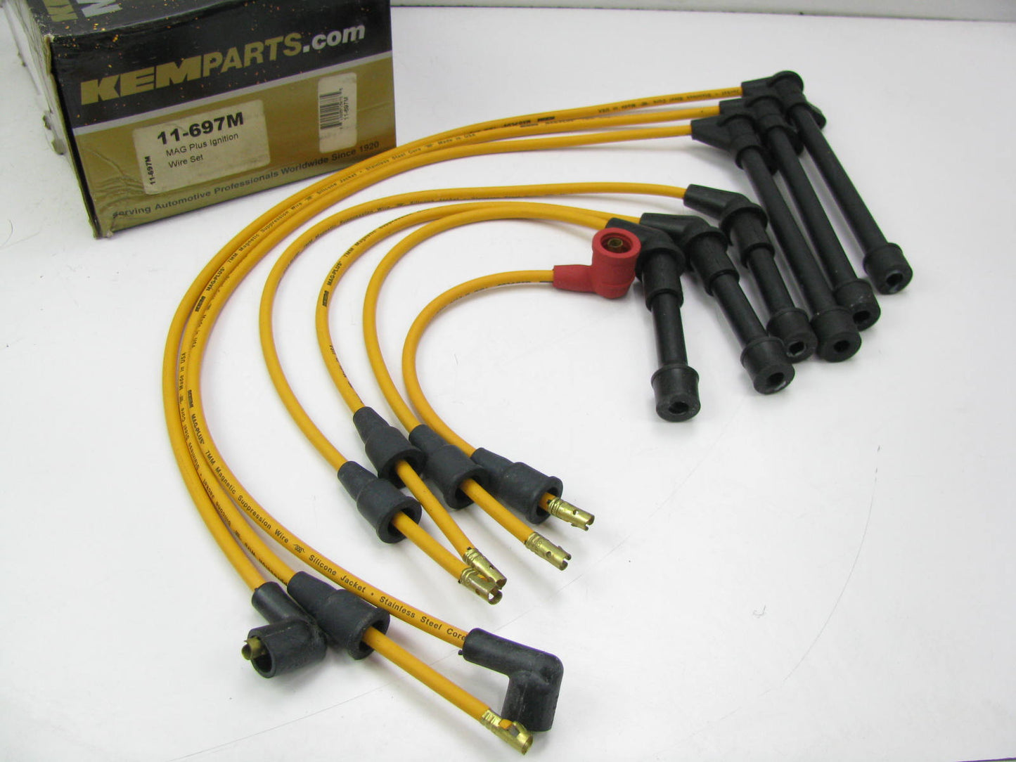 Kemparts 11-697M Ignition Spark Plug Wire Set For 1989-94 Nissan Maxima 3.0L-V6