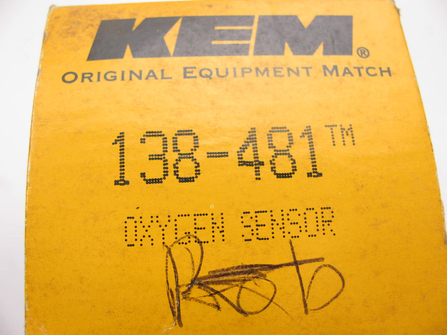 Kemparts 138-481 Oxygen O2 Sensor - Front