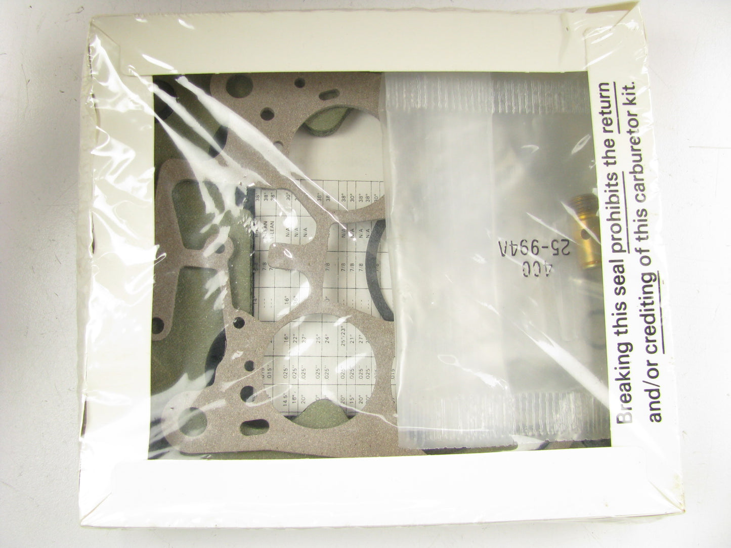 Kemparts 151098 Carburetor Repair Rebuild Kit - Rochester 4BBL M4MC, M4ME
