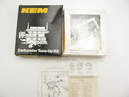 Kemparts 15323B Carburetor Rebuild Kit for 1965-1968 Rochester B/BC/BV
