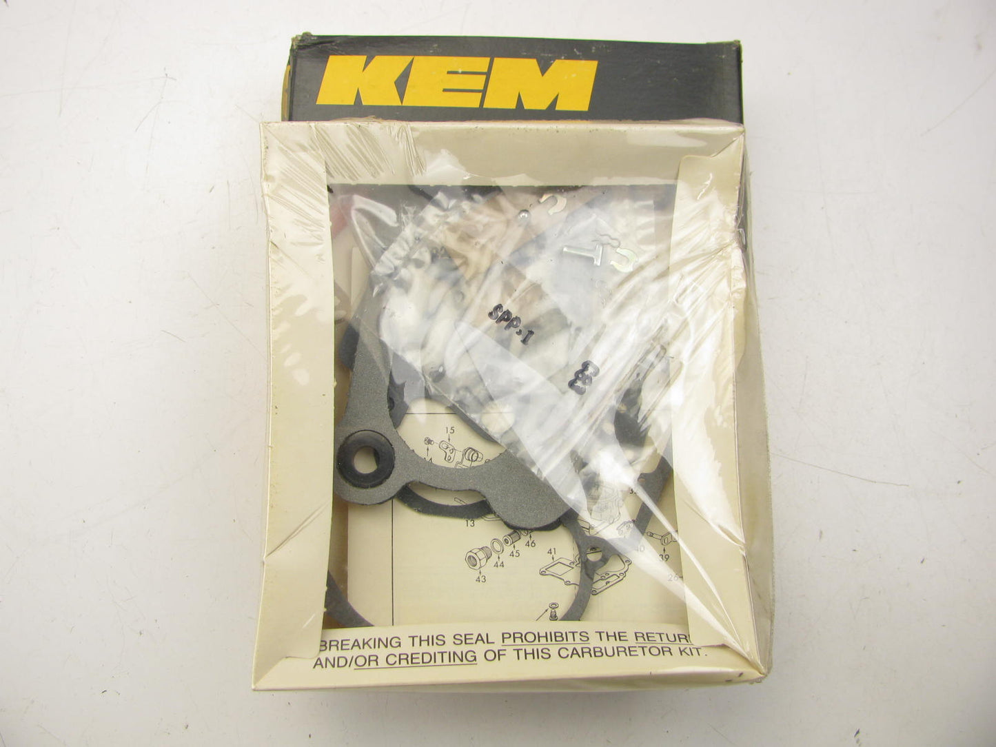 Kemparts 15516 Carburetor Rebuild Kit 1971-1973 GM Rochester 2-BBL 2G 2GV