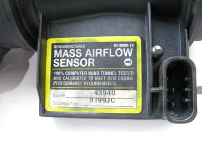 REMAN. Kemparts 161-1003 Mass Air Flow Sensor Airflow Meter