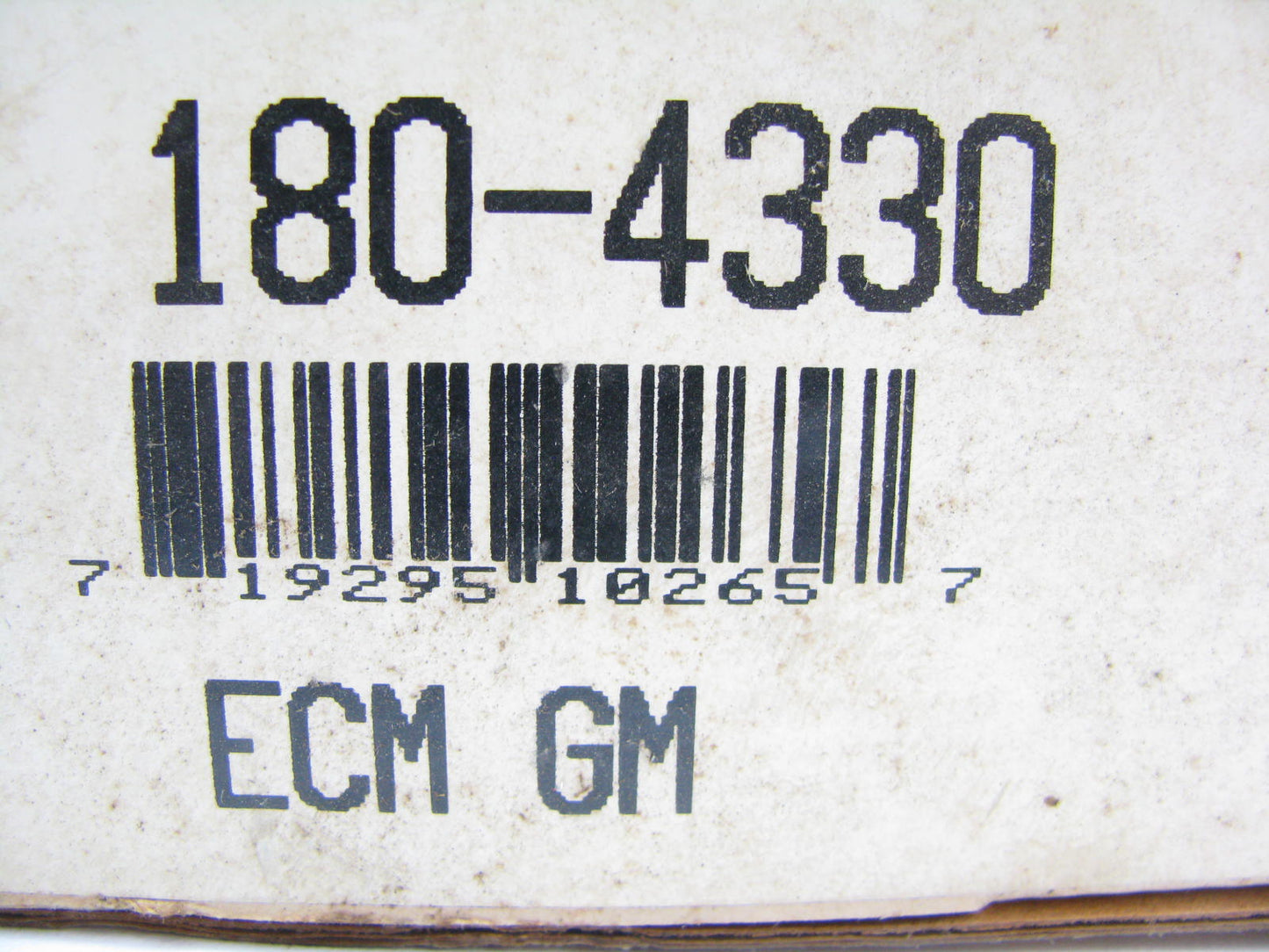 REMAN. Kemparts 180-4330 Engine Computer Control Module - ECU / ECM / PCM